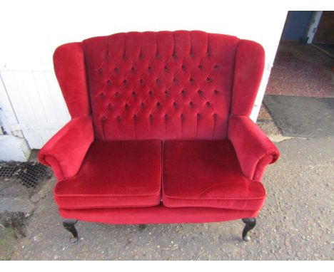 2 Seater button backed sofa&nbsp;