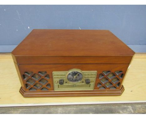 Xennox turntable, CD player, radio and cassette player&nbsp;
