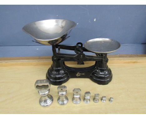 Librasco kitchen scales with chrome weights&nbsp;