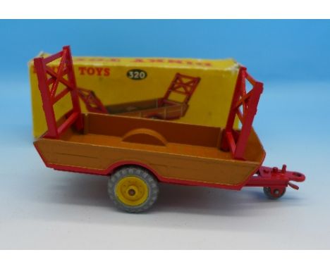 A Dinky Toys 320 Harvest Trailer, boxed