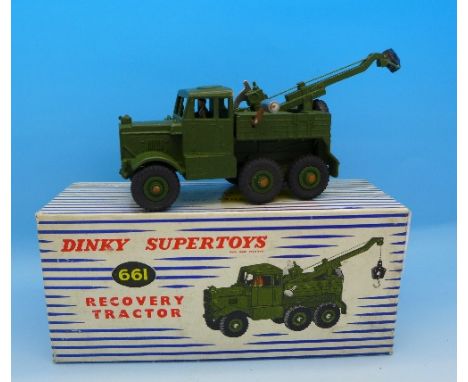 A Dinky Supertoys 661 Recovery Tractor, boxed