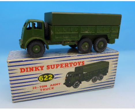 A Dinky Supertoys 622 10-Ton Army Truck, boxed