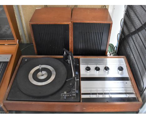 A Hifi and Speaker System, Turntable and Speaker 