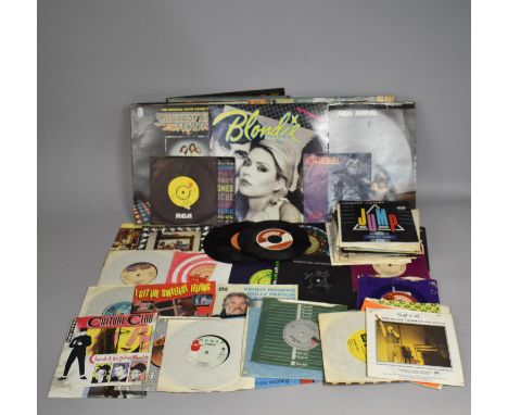 A Collection of Various Singles to include Queen A Kind of Magic, Ghostbusters, Rolling Stones Etc together with a Collection