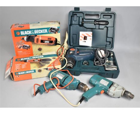 A Collection of Various Black and Decker Power Tools to include Drills, Multi Tools Etc (All Unchecked) 