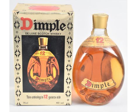 A Single Bottle of Dimple 12 Year Old Blended Scotch Whisky 