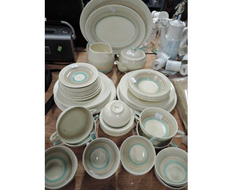 A vintage part dinner service by Susie Cooper