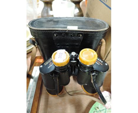 A pair of vintage binoculars Tecnar by Swift 10x50