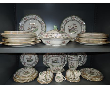 A large collection of late 19th/early 20th Century Copeland Spode table ware 