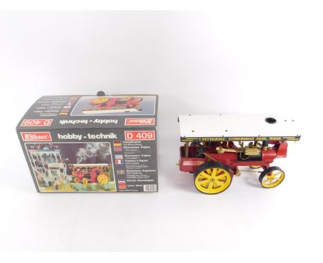 A Wilesco Showman's Engine, D409, boxed.