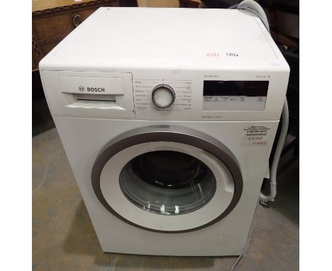 Bosch Varioperfect washing machine. Not available for in-house P&P, contact Paul O'Hea at Mailboxes on 01925 659133All electr
