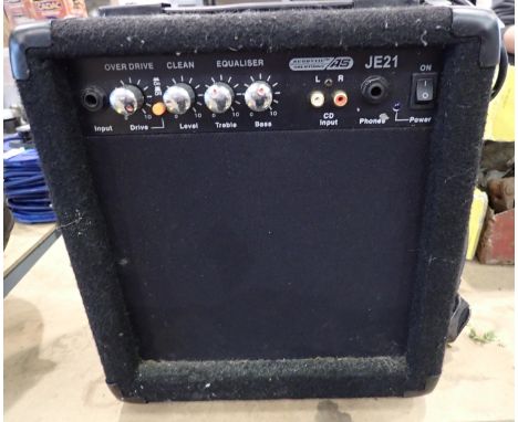 Acoustic Solutions 20w amplifier. Not available for in-house P&P, contact Paul O'Hea at Mailboxes on 01925 659133All electric