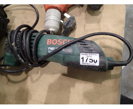 Bosch PMF 180E grinder. Not available for in-house P&P, contact Paul O'Hea at Mailboxes on 01925 659133All electrical items i