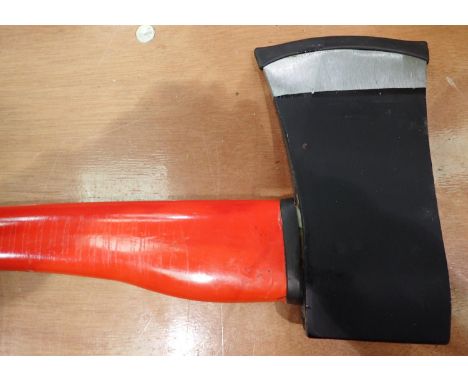New unused heavy axe with fibreglass handle. Not available for in-house P&amp;P, contact Paul O'Hea at Mailboxes on 01925 659