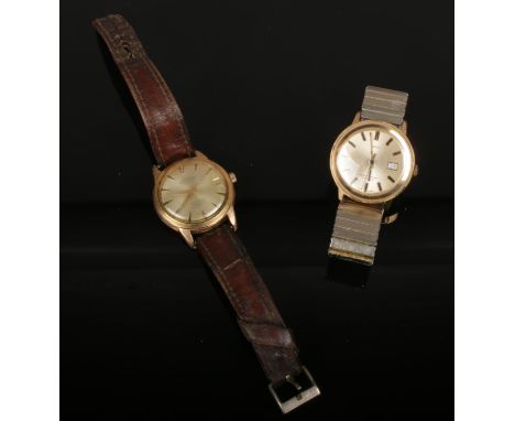 Two Gent's automatic wristwatches Timex, Swiss Emperor deluxe.  