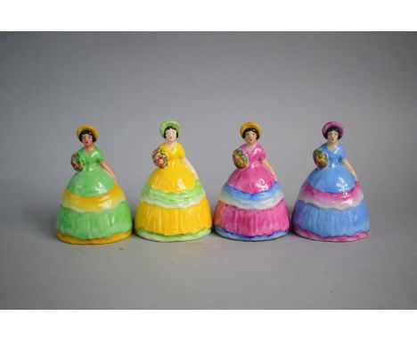 A Collection of Four Figural Napkin Rings by Carltonware. 9.75cms High 