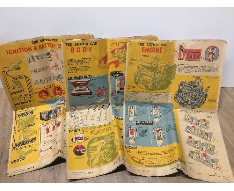 VINTAGE VAUXHALL MOTORS LTD POSTERS (8)