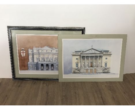 2 X ARCHITECTURAL PALLADIAN PRINTS