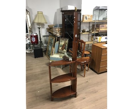 ORIGINAL ART DECO SHELF STANDARD LAMP