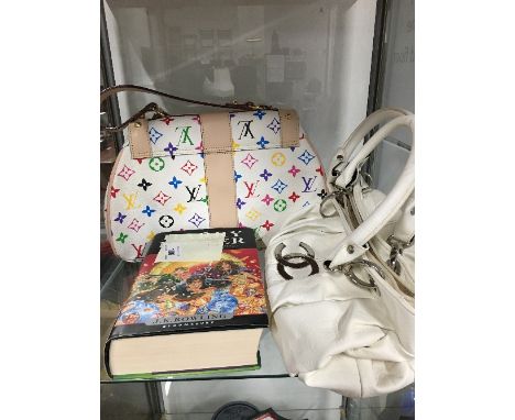 2 X LADIES BAGS & A HARRY POTTER BOOK FIRST EDITION