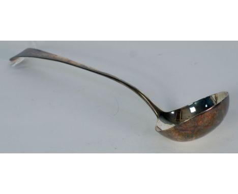 A GEORGE III SILVER SOUP LADLE, by Hester Bateman, London 1778,  5 oz