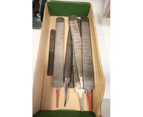 Ten Vintage Farrier Rasps