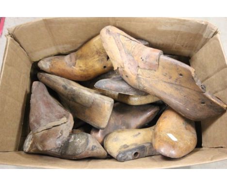 Quantity of Vintage Wooden Shoe Trees