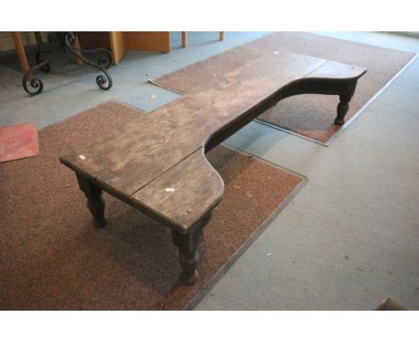 19th century Oak Greenhouse Plant Bench