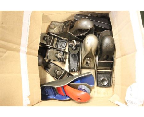 Nine Small Vintage Woodworking Planes