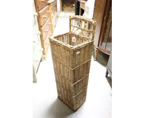 Wicker Stick Stand or Baguette Holder