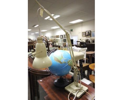 Angle Poise Lamp and a Light Up Globe