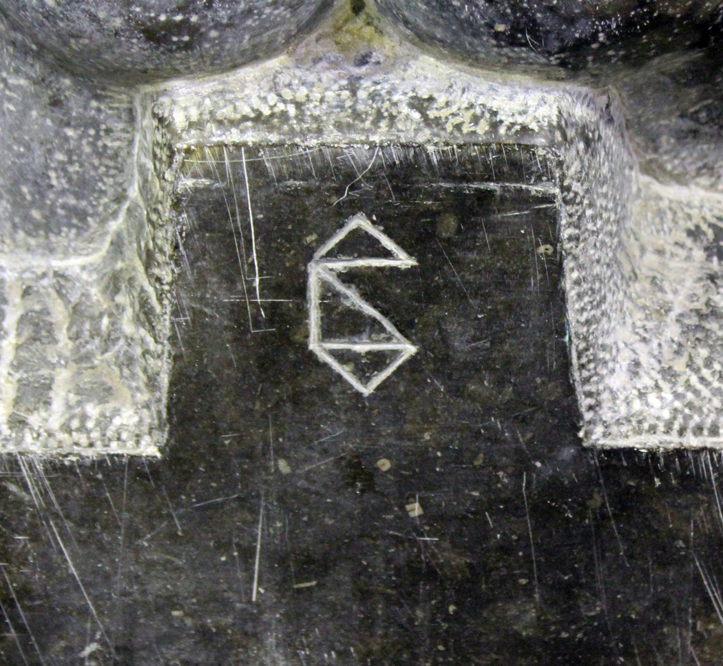 Cyril Saunders Spackman - a 20th Century carved black marble three