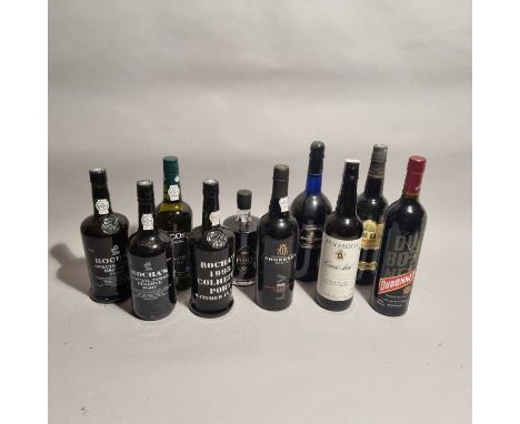 Various Port &amp; Sherry - 10 Bottles
