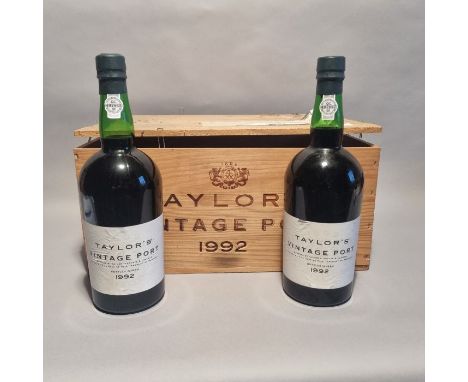 Taylors 1992 Vintage Port 2 Magnums in OWC2 Magnums