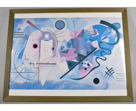 A Framed Modern Art Limited Edition Print, 79x59cm 