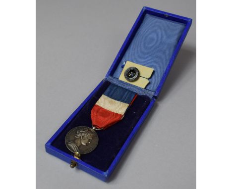 A French Medal for Honour and Labour in the Colonies, with Ribbon 