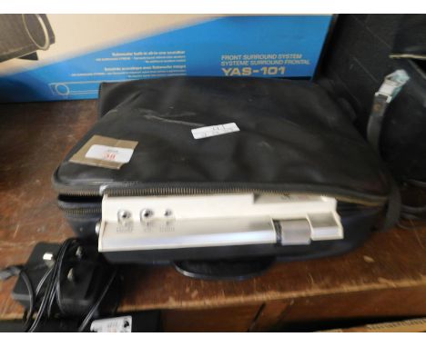 CASED SANYO TAPE RECORDER MR-212 