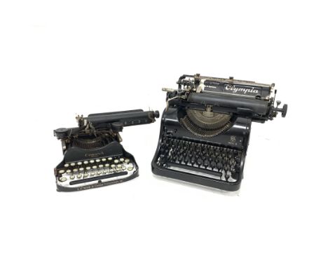 Olympia Mod. 8 typewriter and a Corona Typewriter (2) - Condition Report 
