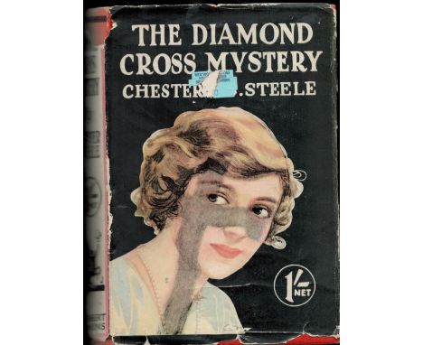 Chester K. Steele The Diamond Cross Mystery with complete Dust Jacket, Wrapper Hardback 1st Edition (co. ) 1930s Book. We com