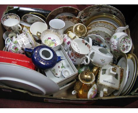 Tea Pots, cups saucers etc:- One Box