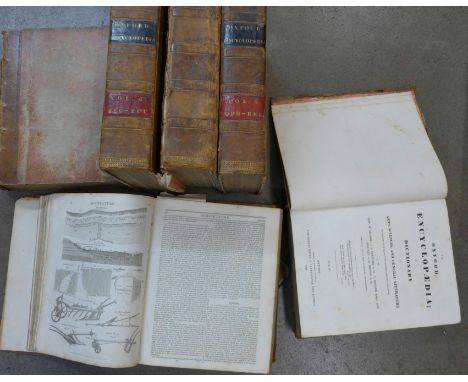 The Oxford Encyclopedia, by Rev, W. Harris, etc., published for Thomas Kelly, 17 Paternoster Row, London, 1828, six volumes