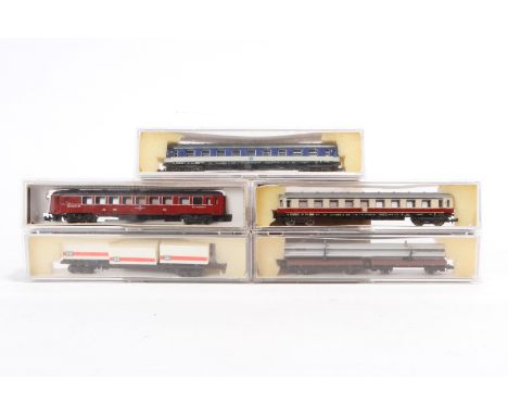 5 Lima Wagen, S N, tw besch., je im Karton (tw NV), Z 3