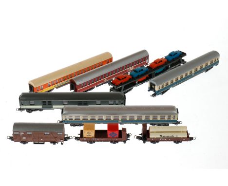 Konv. 9 Lima Personen- und Güterwagen, S H0, L 11-27, Z 3