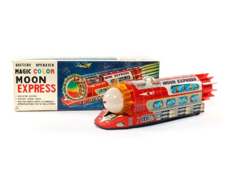 TPS Magic Color Moon Express, batteriebetrieben, Japan, Nonstop Action, Spacenoise and Lights, L 36, OK, Z 2