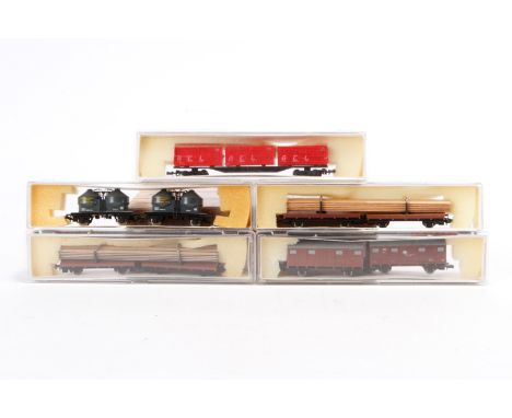 7 Lima Wagen, S N, tw besch., je im Karton (tw NV), Z 3