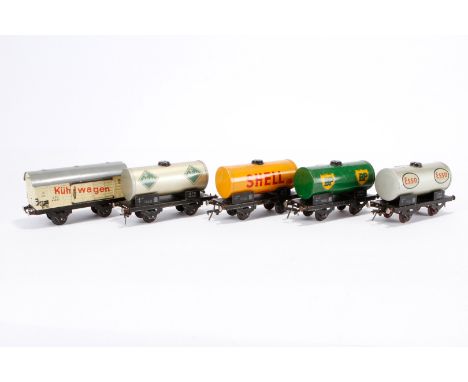 5 Fleischmann Güterwagen, S 0, LS, Z 3