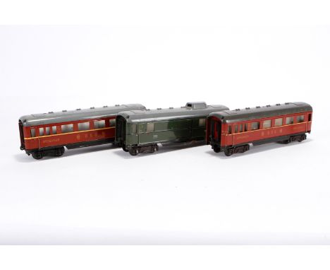 3 Fleischmann Wagen, S 0, Z 4