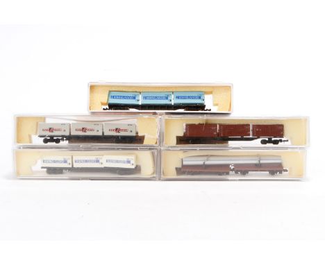 5 Lima Wagen, S N, tw besch., je im Karton (tw NV), Z 3