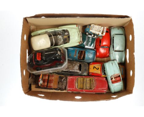 Konv. Automobilteile, darunter Gama, besch. und NV, Länge bis 30, Z 4, als Ersatzteile