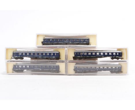 5 Lima Wagen, S N, tw besch., je im Karton (tw NV), Z 3